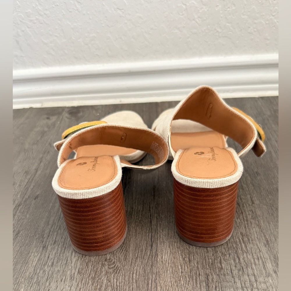 Tommy Bahama Women’s Sandal Trista Linen Block Heel Mule - Picture 7 of 8